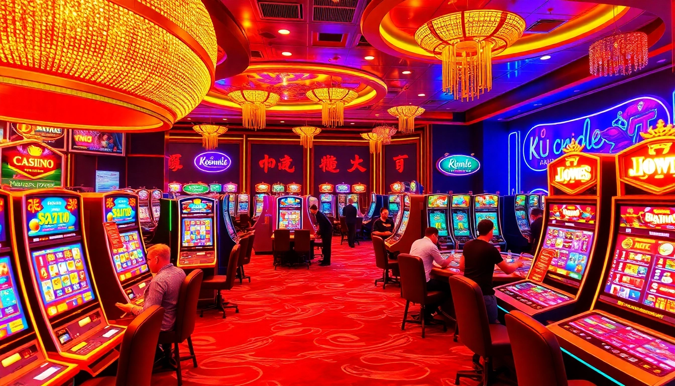 Experience the thrill at Ku Casino with vibrant gaming excitement and luxury ambiance.