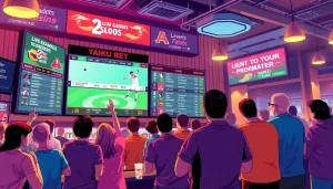 Experience excitement at https://taikubet.nl/ with diverse bettors engaging in sports betting.