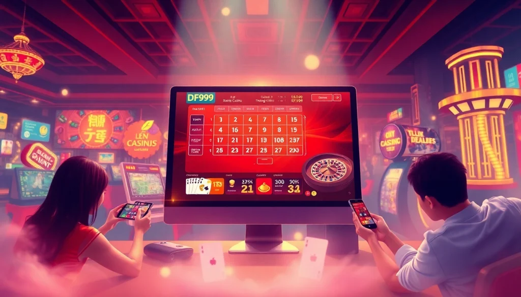 Explore the vibrant online gaming atmosphere at trang chủ df999 for ultimate gambling excitement.