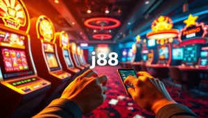 Experience the thrilling interface of trang chủ j88 with vibrant casino games and engaging gameplay.