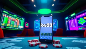 Engage in thrilling online gambling experiences with fox888 featuring vibrant betting interfaces.